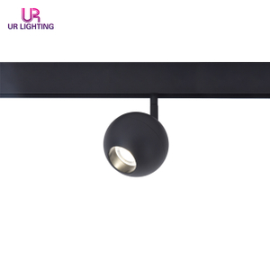 Luz de la pista magnética de aluminio de aluminio anti-Glare de aluminio Light 12W A024