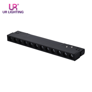 Lente circular Black Magnetic Track Grille Light 12W C145-15