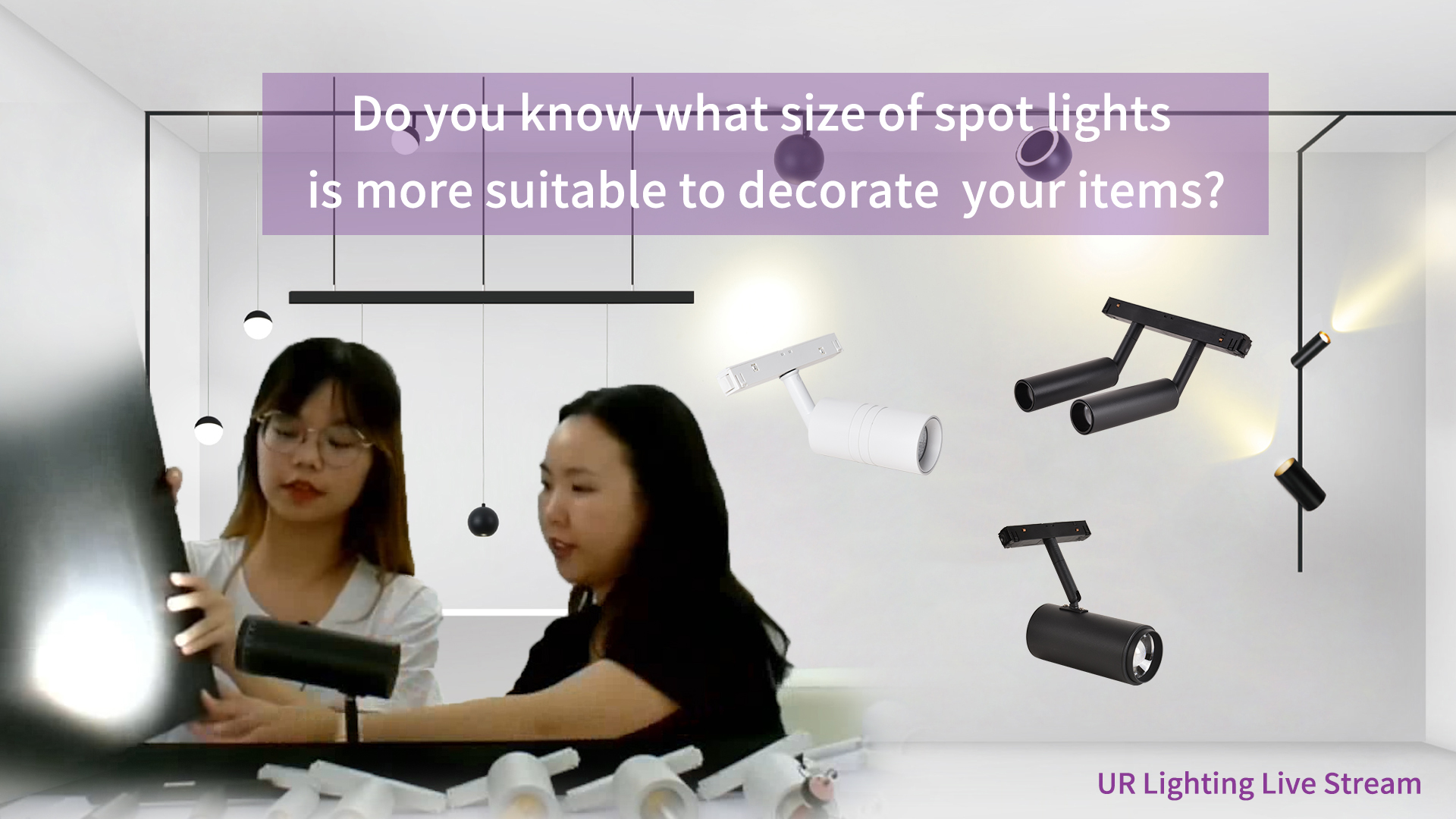 ¿Sabe qué tamaño de las luces puntuales es más adecuado para decorar sus artículos?